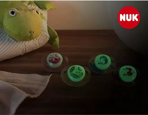 Chupeta Brilha No Escuro 0-6m Estrela Cadente Azul/roxo Nuk - Image 2