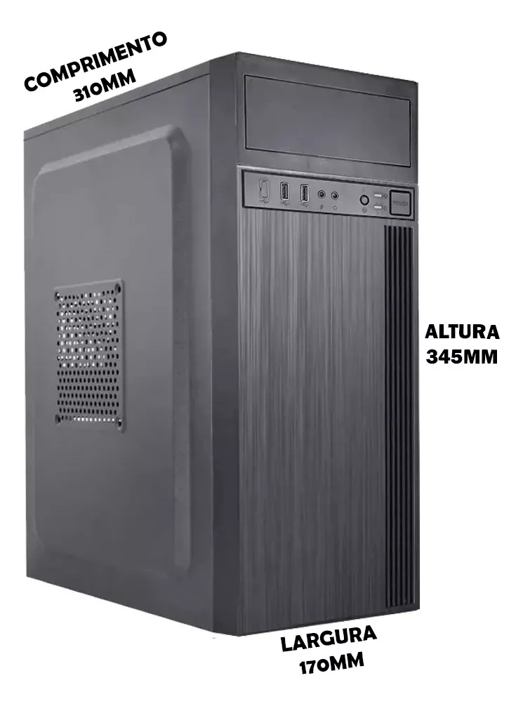 Cpu Atx Intel Core I5 8gb Ssd 240gb Office Win10 Nfe Wifi - Image 5