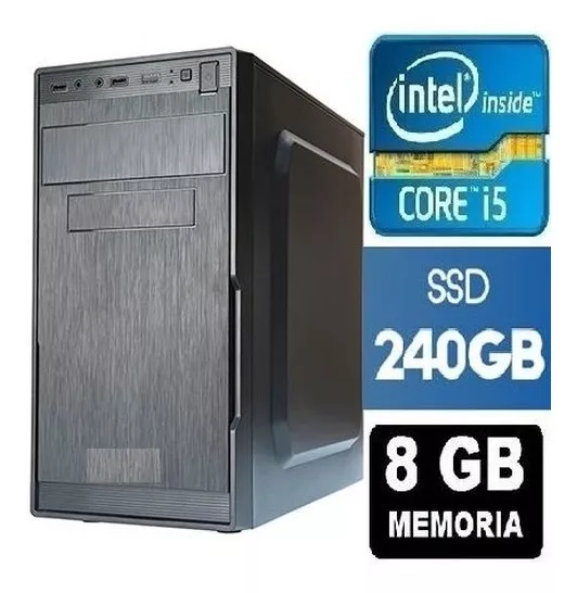 Pc Computador Cpu Intel I5 2400 + Ssd 240gb, 8gb Memória Ram - Image 3